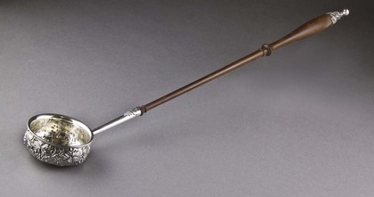 Scottish Georgian Silver Punch Ladle - Robert Gray & Sons